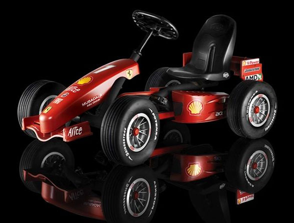 go kart e macchine a pedali