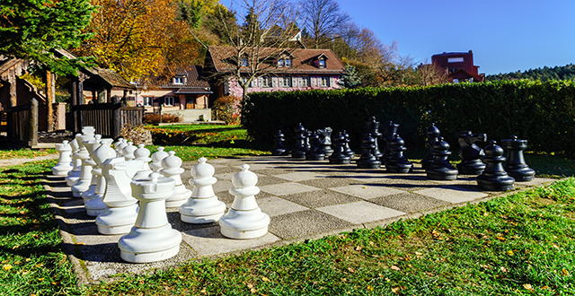 scacchi da giardino