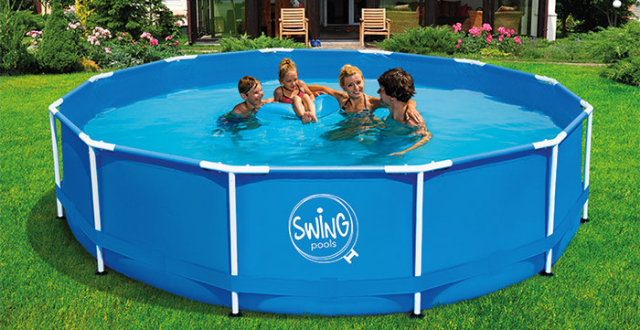 piscine per bambini da giardino frame